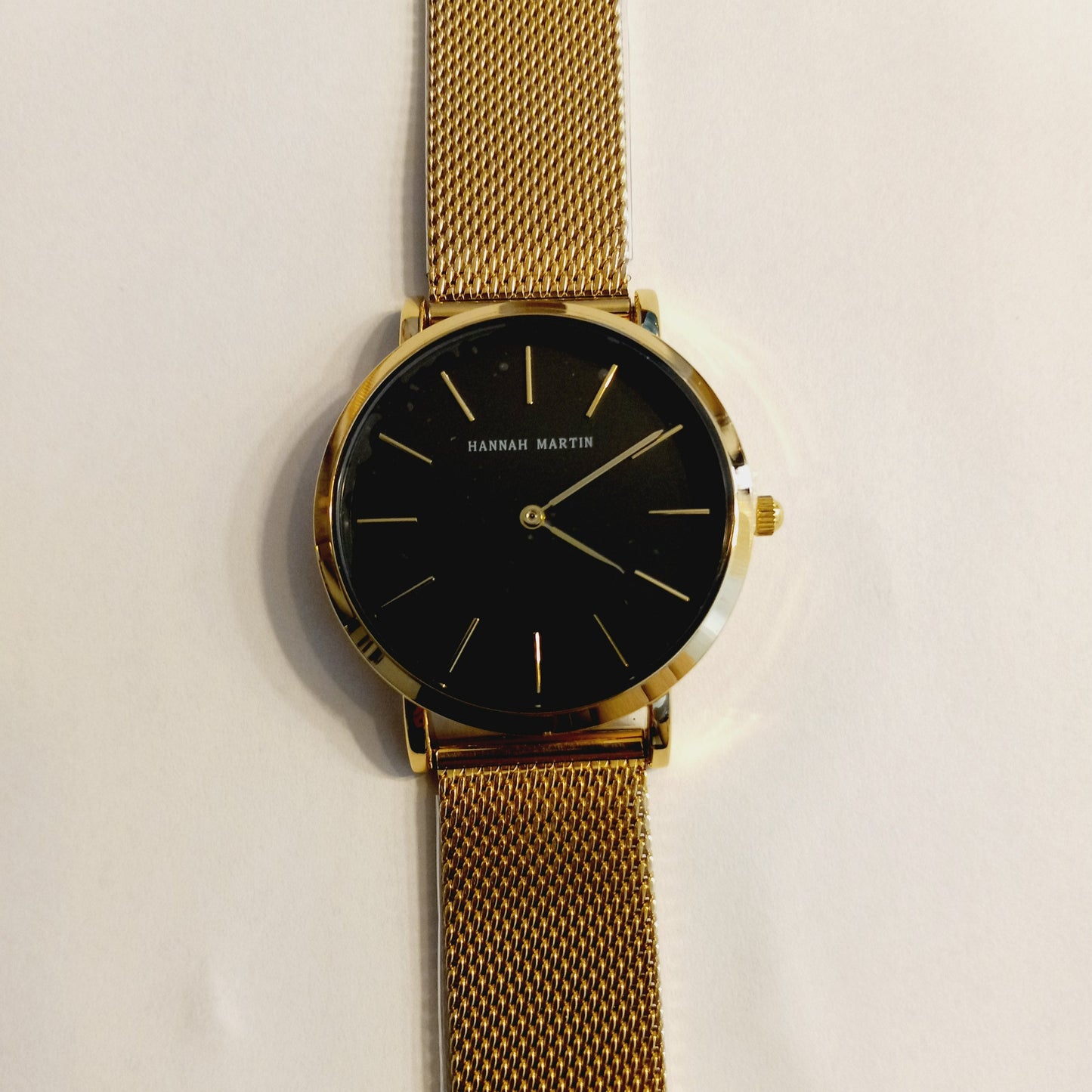 Reloj Dorado Moderno