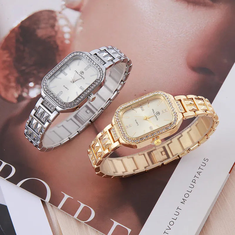 Reloj Elegante Dorado