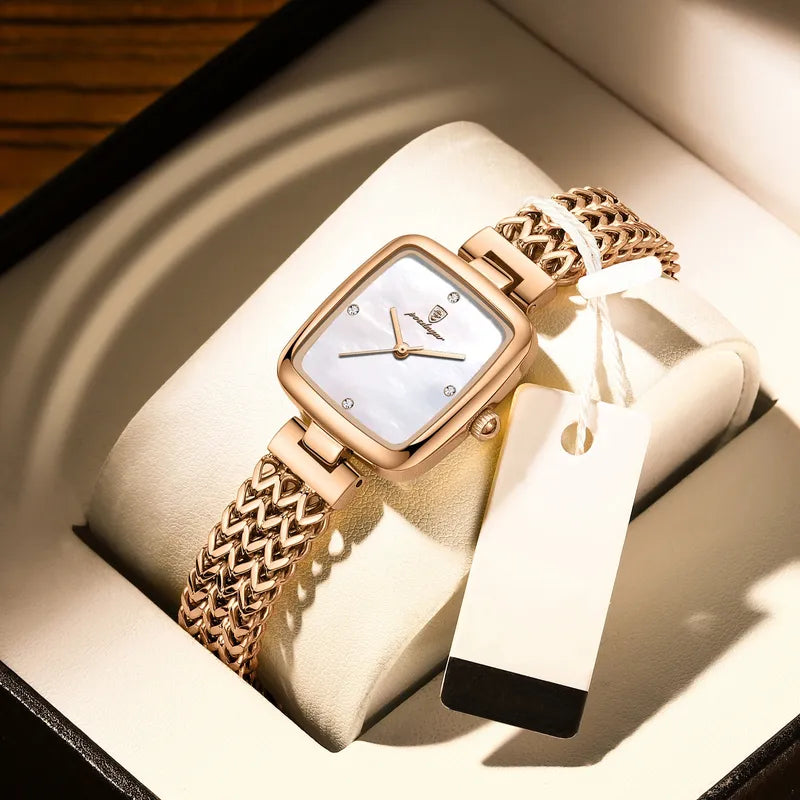 Reloj Elegante Oro Rosado