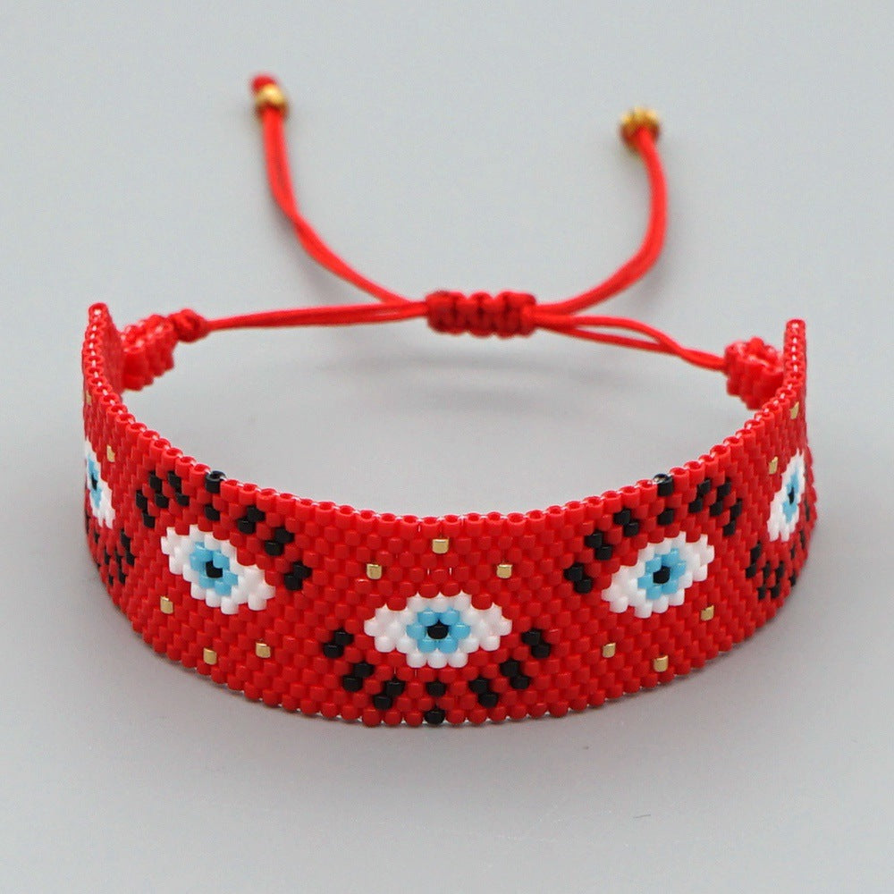 Pulseras Rojas Ojos