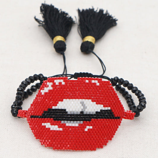 Pulsera Miyuki Labios