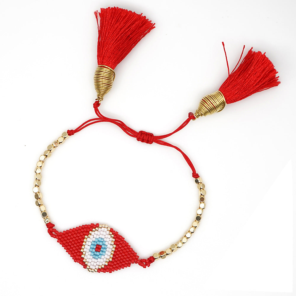 Pulseras Rojas Ojos