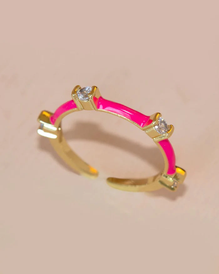 Anillo Churumbela Rosa